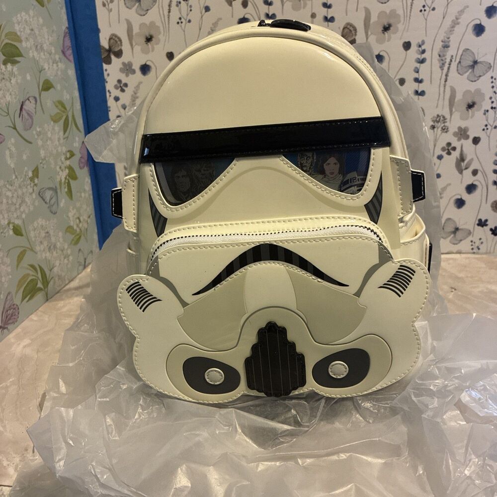 Loungefly Star Wars Stormtrooper Lenticular Mini Backpack NWT New Unopened